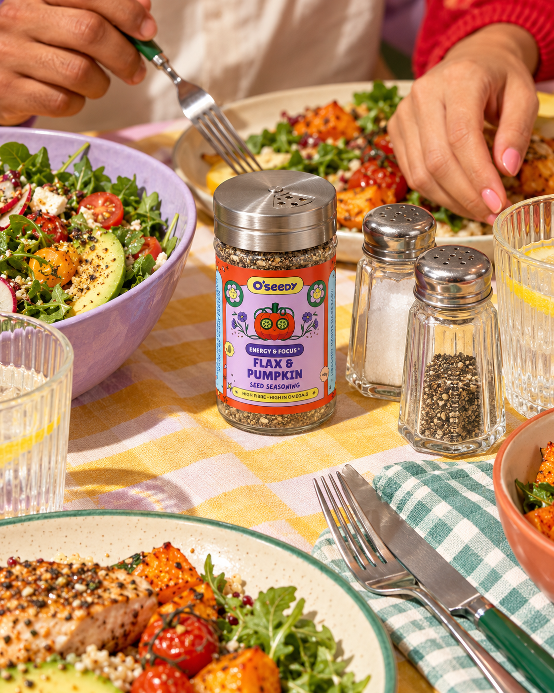 Flax & Pumpkin Seed Seasoning