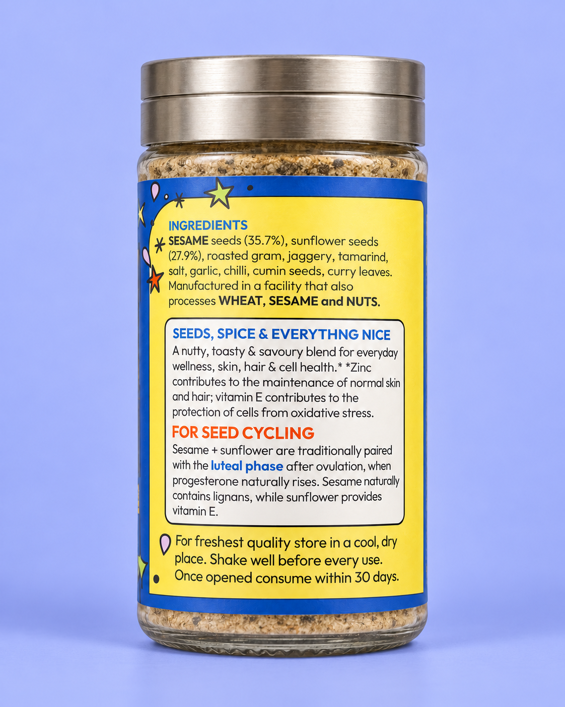 Sesame & Sunflower Seed Seasoning