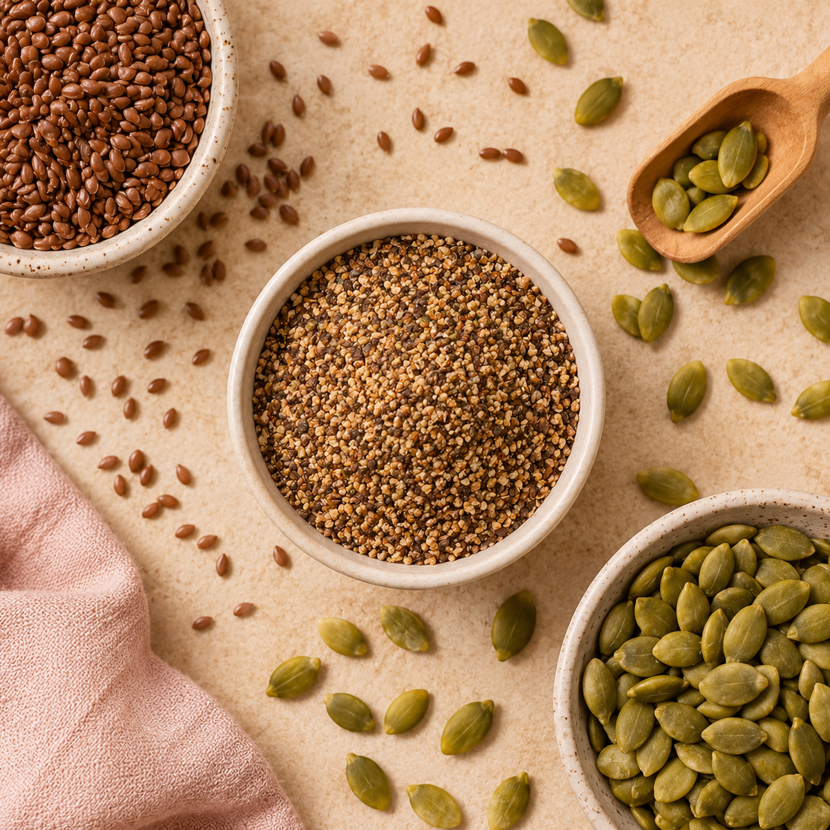 Flax & Pumpkin Seed Seasoning