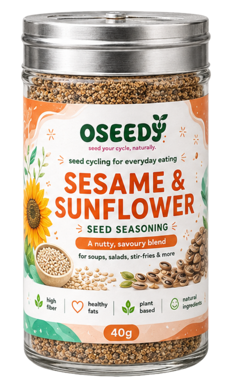 Sesame and Sunflower O’SEEDY jar